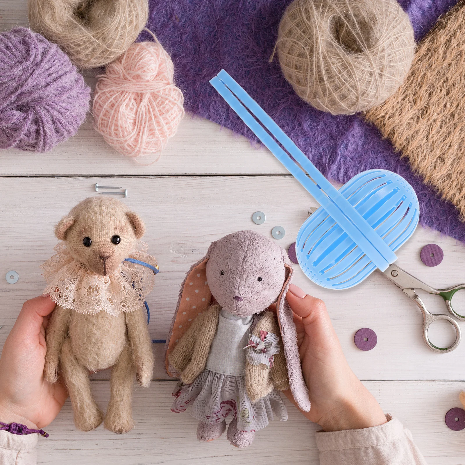 3 قطع من أدوات اللباد الصوفية DIY مجموعة أدوات صنع اللباد البلاستيكية للأطفال، مشاريع الصياغة الإبداعية، تطوير المهارات الحركية الدقيقة، الحرف الفنية