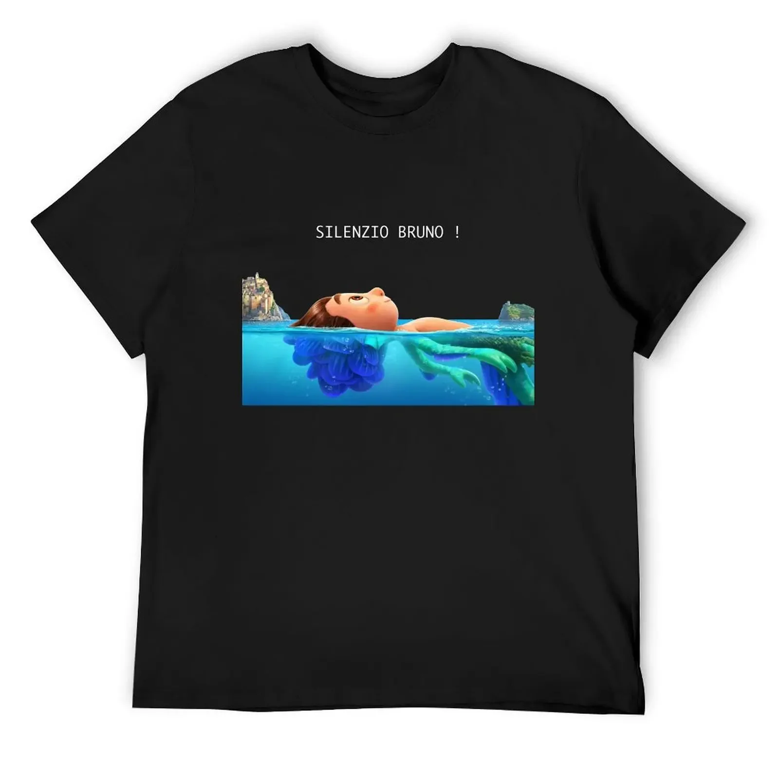 

LUCA silenzio Bruno! #2 T-Shirt oversized Funny t-shirts sublime funny gifts mens white t shirts