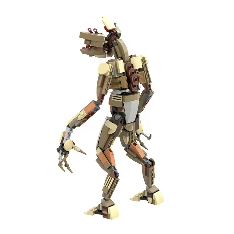 MOC Demogorgon Monster Building Blocks Strangered Things Vecna Clock Eleven Van Bricks Model Desktop ornament Toys Kid Gifts - Image 2