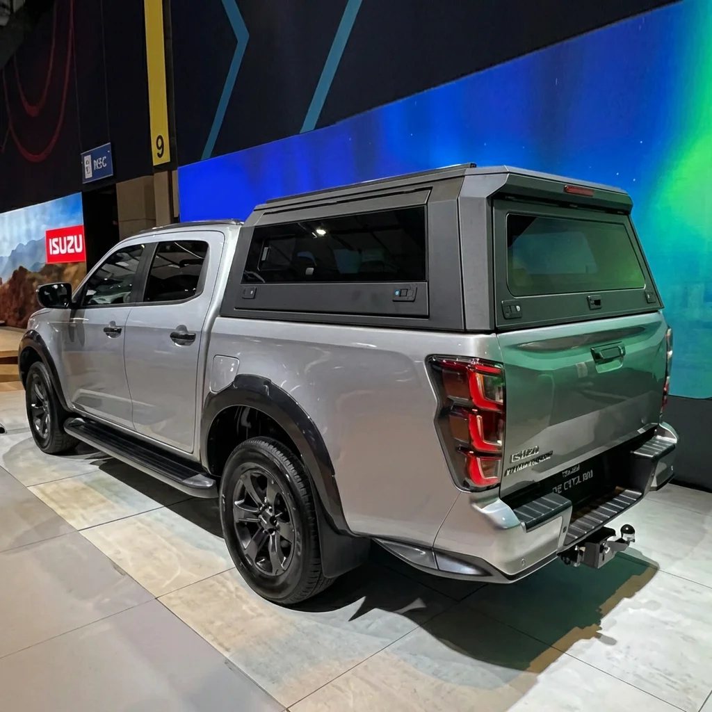 

High Quality OEM/ODM 4x4 Waterproof Aluminum Alloy Pickup Hardtop Topper for Isuzu DMAX Toyota
