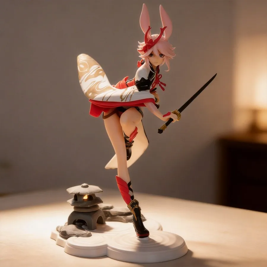 

Beautiful Girl Yae Sakura Anime Model Figure from Honkai Impact 3rd - 24cm Collectible Model