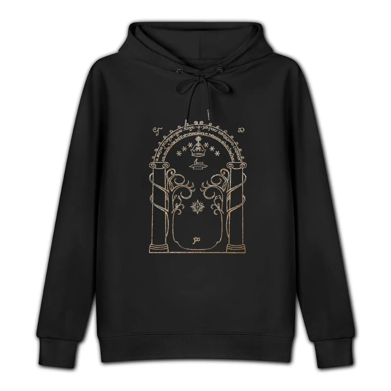 Gates of Moria Pullover Hoodie men's clothing korean clothes men wear tracksuits