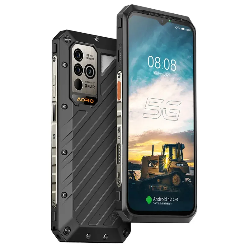 Aoro A18 shenzhen 108MP 256GB 5G thermal  ip68 rugged smartphone atex mobile phone explosion proof phone