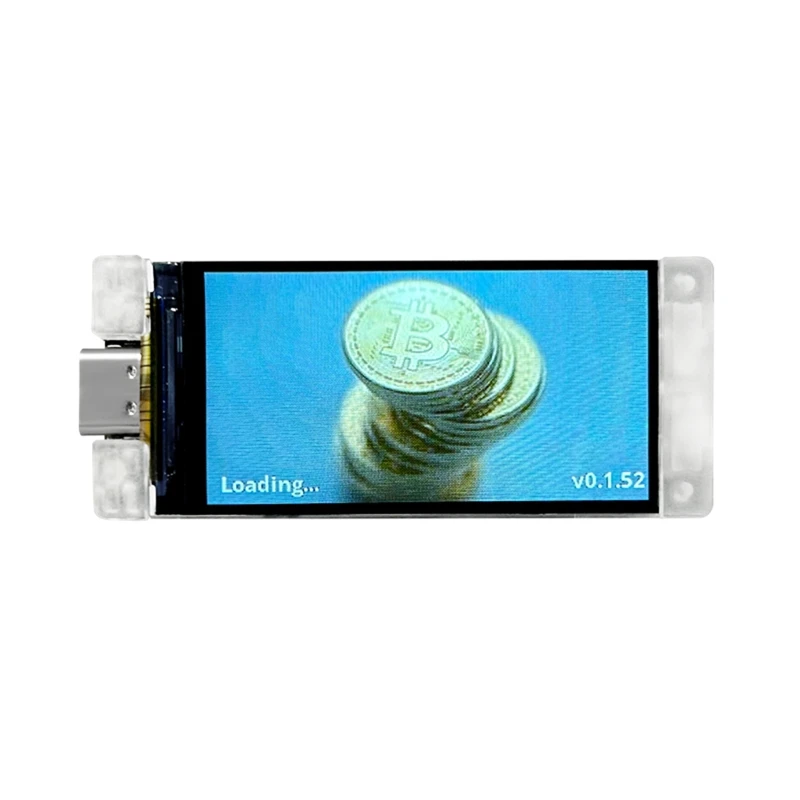 2 Set Nerd Miner V2 ESP32 Crypto Solo Lottery 117KH/S Master T190 Win BTC with Low Power Consumption WiFi Connection-A75P