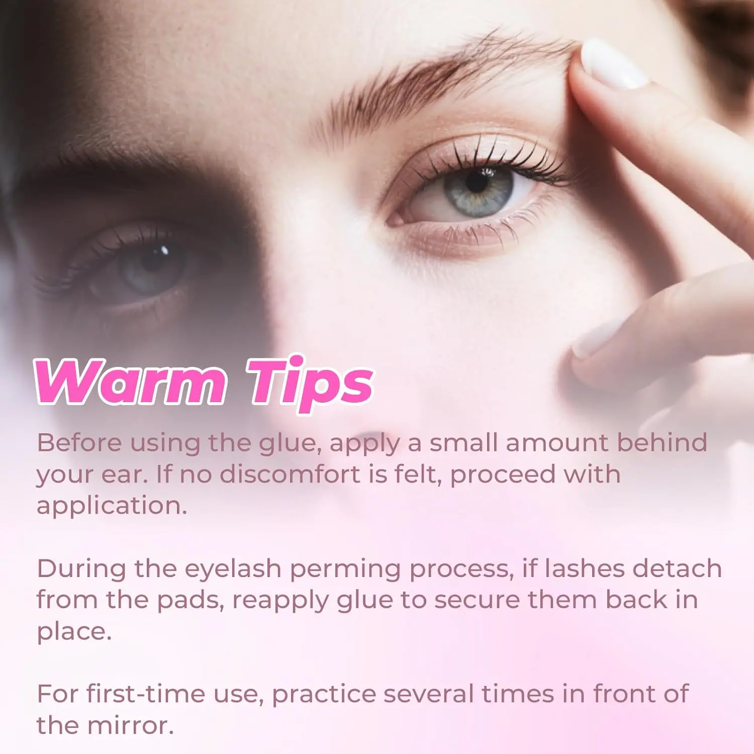 PERMANIA – colle de levage de cils, baume de levage de cils avec coussinets de levage de cils, boucliers de levage de cils plats, outils de bouclage