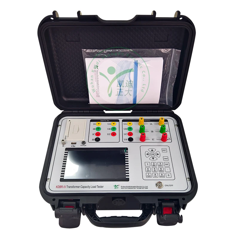 Medidor de teste do fator de dissipação de capacitância do transformador KDRB-IV testador de parâmetros de perda de capacitância