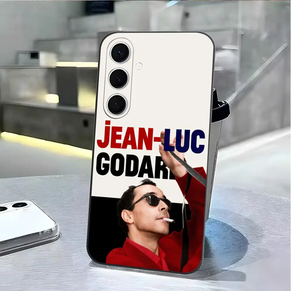 Director J-Jean-Luc Godard Phone Case For Samsung S26 S25 Edge S24 S23 S22 Ultra Plus Fe A57 A37 A17 A27 5G Silicon Cover