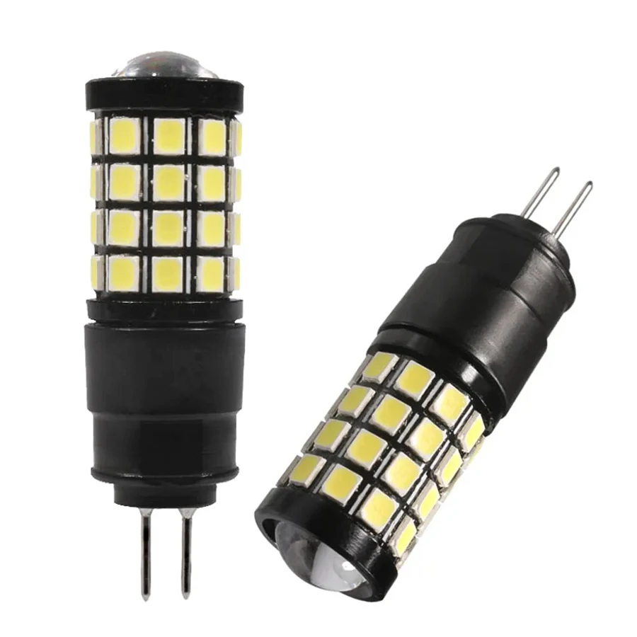 

1 Pair No Polarity G4 PH24W LED DRL Lamp For Citroen C5 DRL Bulbs Peugeot 3008 5008 Daytime Running Lights White 6000K 12V