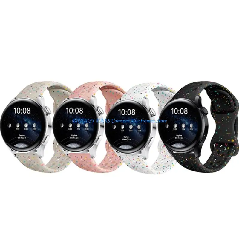 

F68B Replacement Belt Silicone Wriststrap Breathable Bracelets for Watch
