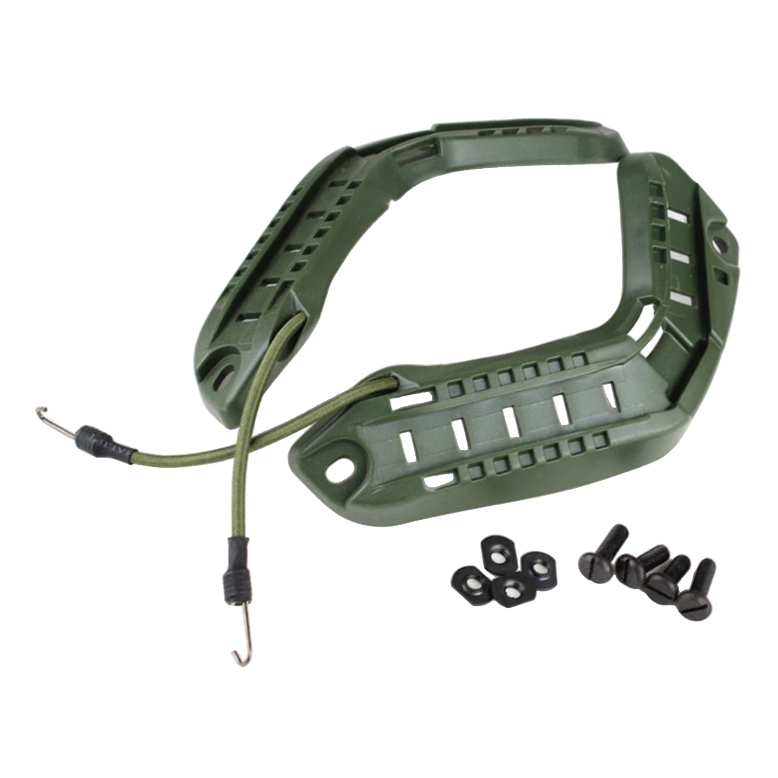 ARC Helmet Rail Guide Mount Kit ABS Plastic Side Rails for Helmet and Helmet Cover Accessories