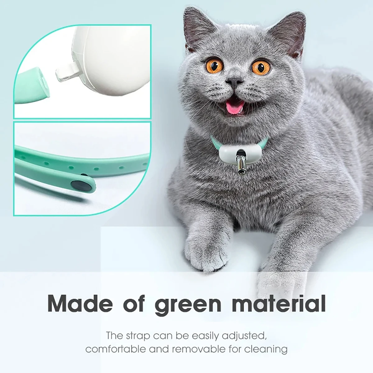 Automatic Cat Toy Smart Laser Teasing Cat Collar Laser Electric USB Charging Kitten Amusing Toys Interactive Training Pet Items