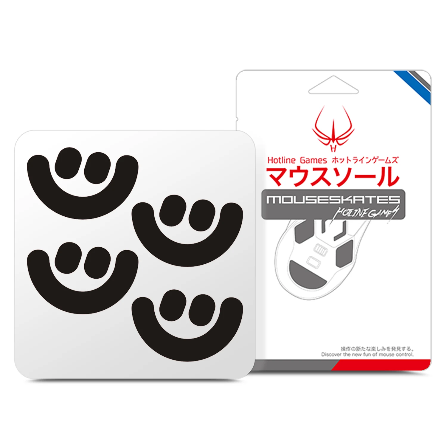 

4 Sets Hotline Games 3.0 Mouse Skates Mouse Feet for SteelSeries Rival 3 Gaming Mouse,Glide Feet Pads