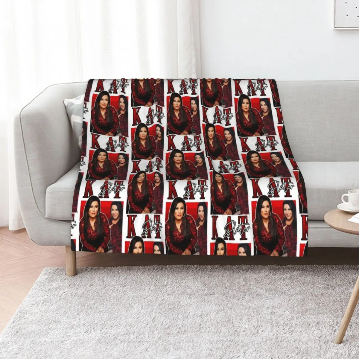 

KAT SLATER You Total Slag Classic T-Shirt Throw Blanket for sofa Soft Big Soft Plush Plaid Decorative Beds Blankets