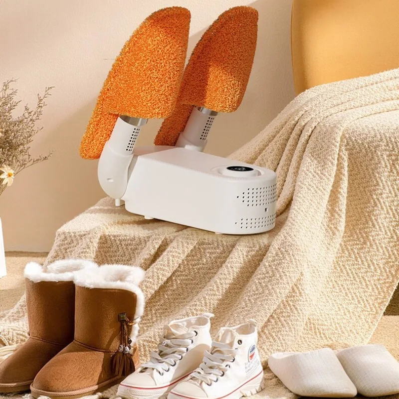 3D Smart Shoe Dryer, Stereo Airflow Boot Dryer, Foldable Automatic Dehumidifier, Blue Light Constant Temperature Home Heater
