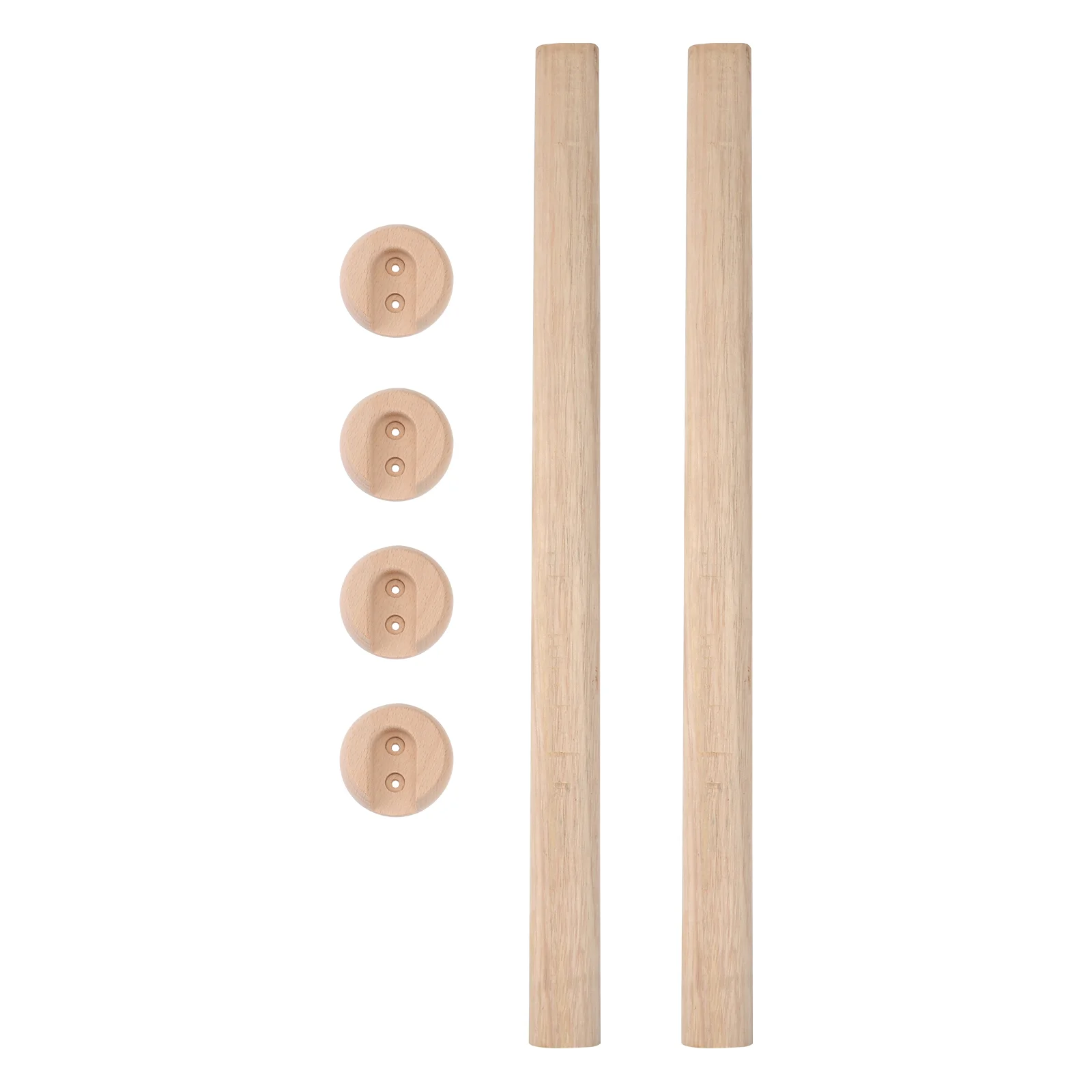 

2 Pcs Collapsible Clothing Rack Clothes Rail Pants Hangers Thicken Baby Closet Rods Shelves