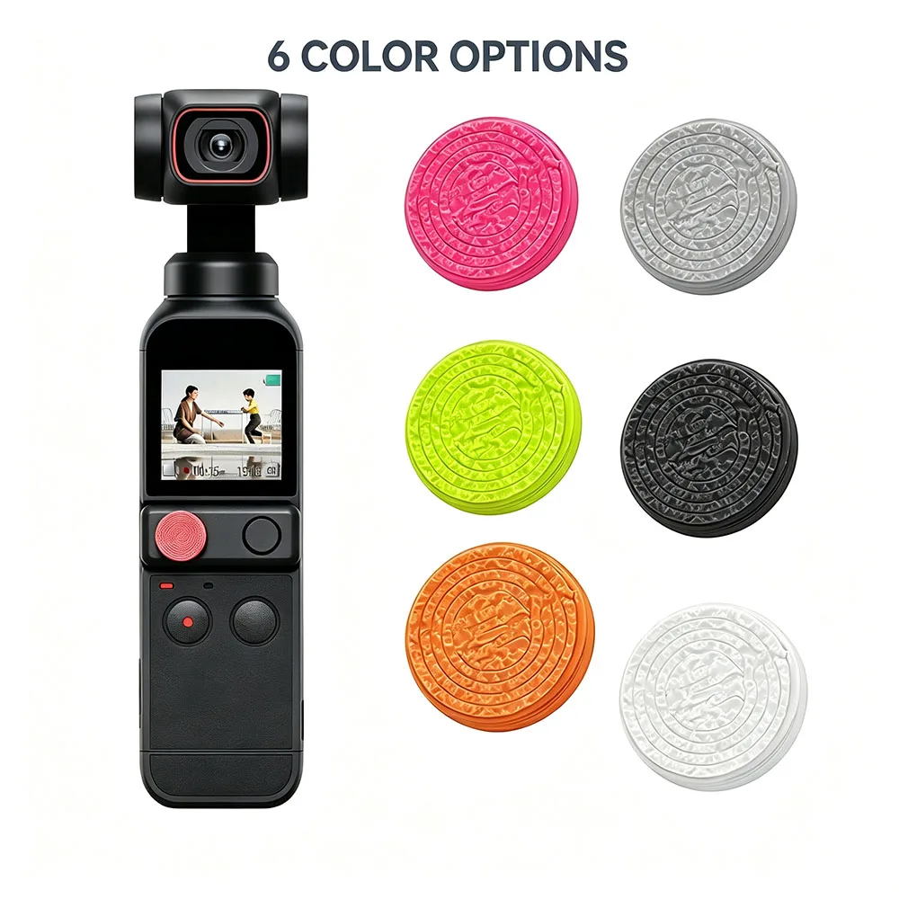 Anti‑Loosening Reinforced Joystick Cap Cover For DJI Osmo Pocket 2 Handheld Gimbal Stabilizer Thumb Stick Repair Spare Parts