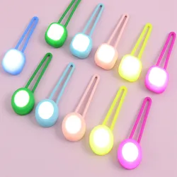 Silicone Waterproof Luminous Pendant Universal Anti-loss Flash for Cats and Dogs Chandelier Any Collocation（Not Repeated 5PC)