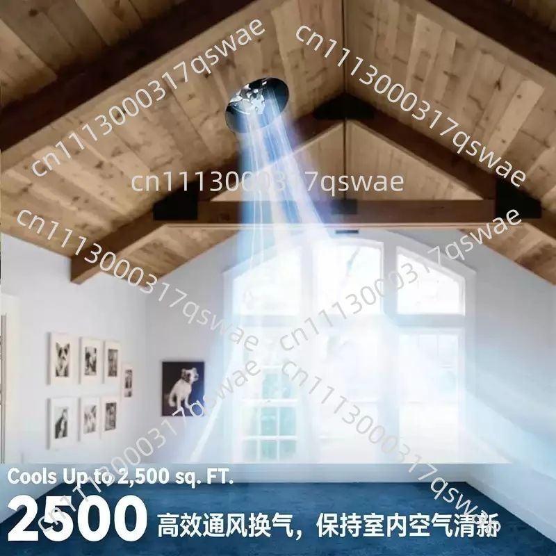 Solar Energy Saving Wall Mounted All In One Ventilator Universal Attic Pipe Container Roof Exhaust Fan