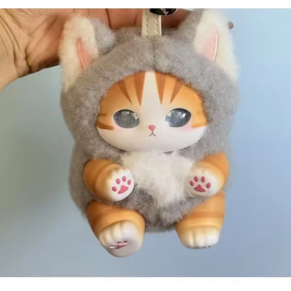 Mofusand Katze Sandy Glänzender Hai Harz-Plüsch-Taschenanhänger Überraschungs-Blindbox-Puppe Mädchen-Geburtstagsgeschenk Blind Bag Blind Box Figuren Spielzeug – Detail 9