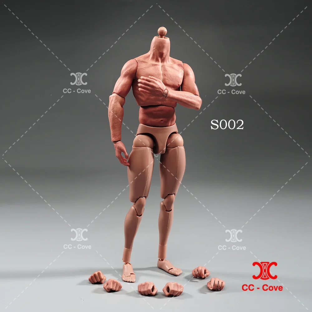 ZCTOYS S001 S002 ตุ๊กตาแอ็คชั่นฟิกเกอร์ชาย ขนาด 1/6  กล้ามเนื้อข้อต่อขยับได้  12 นิ้ว  รูปร่างคนแข็งแรง  ทหาร  ของเล่น