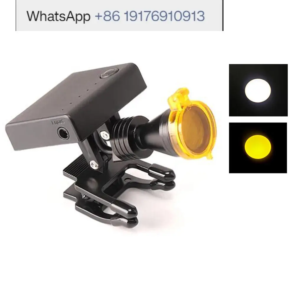 Magnifying glass 3W wireless 5W wallet head light with optical filter set accessories