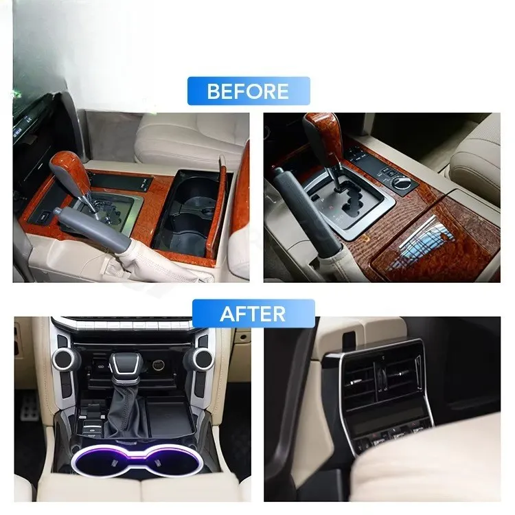 Hot Selling Interior Kit Factory Design for LC200 08-16 Upgrade to LC300 2022 1:1 TYPE