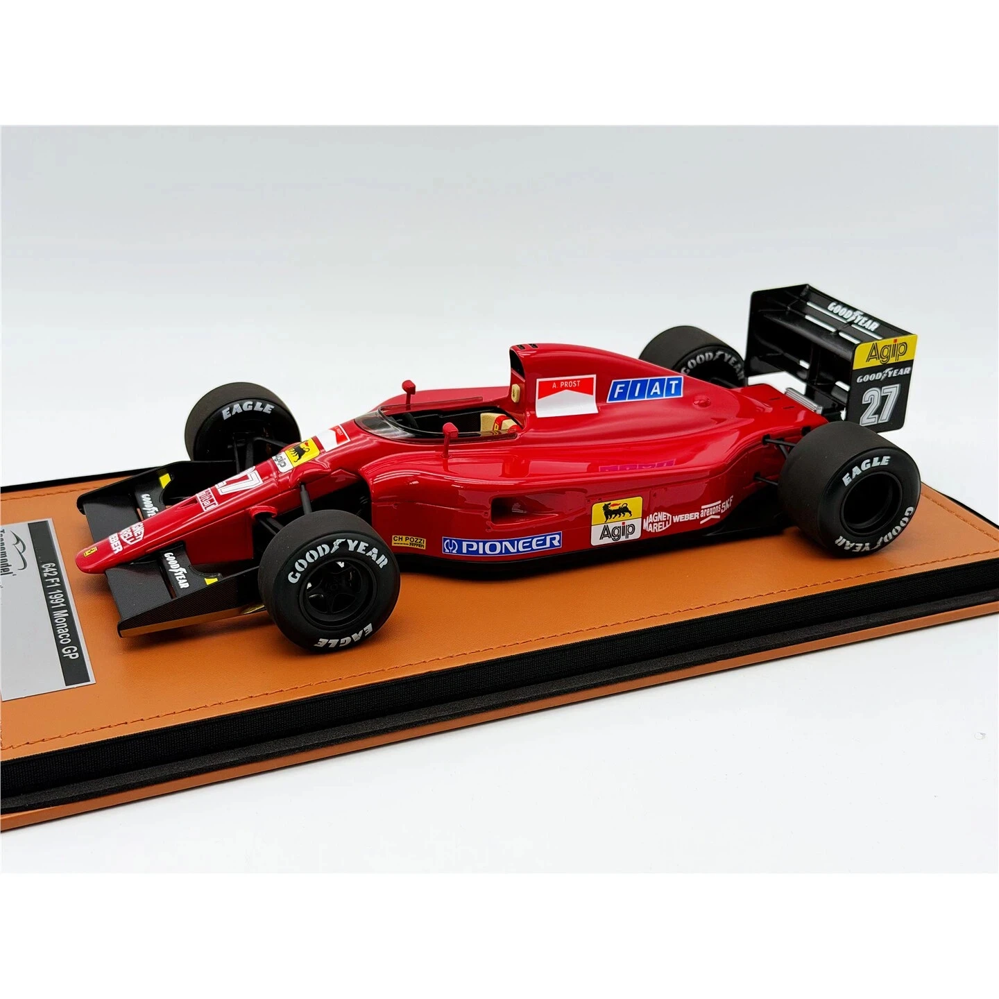 Tecnomodel 1:18 F1 642 Prost Monaco 1991 Simulation Limited Edition Resin Metal Static Car Model Toy Gift