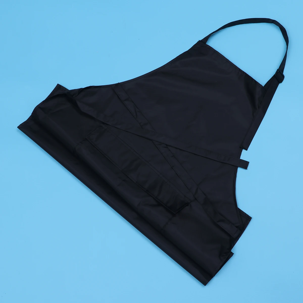 Delantales impermeables de PVC con cuello Halter, Unisex, para adultos, cocina, bolsillos, artilugios para hornear, jardinería, hogar, restaurante