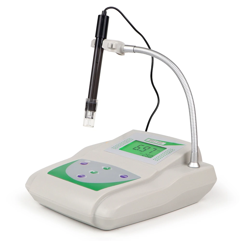 New Arrival Environmental mo ni toring Digital Display Table PH Detator Benchtop PH Temperature Meter