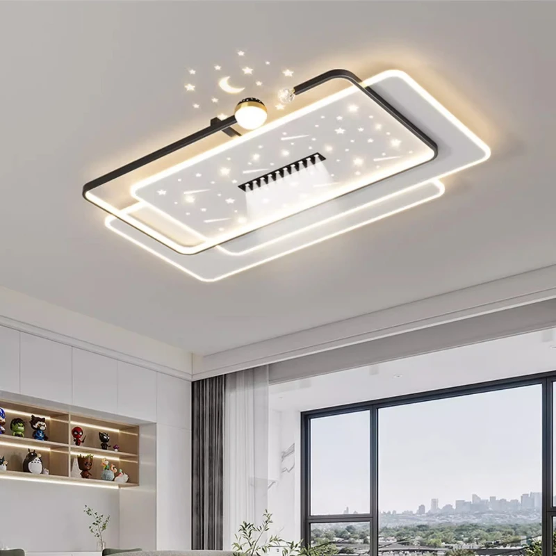 

Modern Creative LED Starry Sky Ceiling Lamps for Living Rooms Dining Rooms Bedrooms Study Rooms Decorative Lighting Fixtures