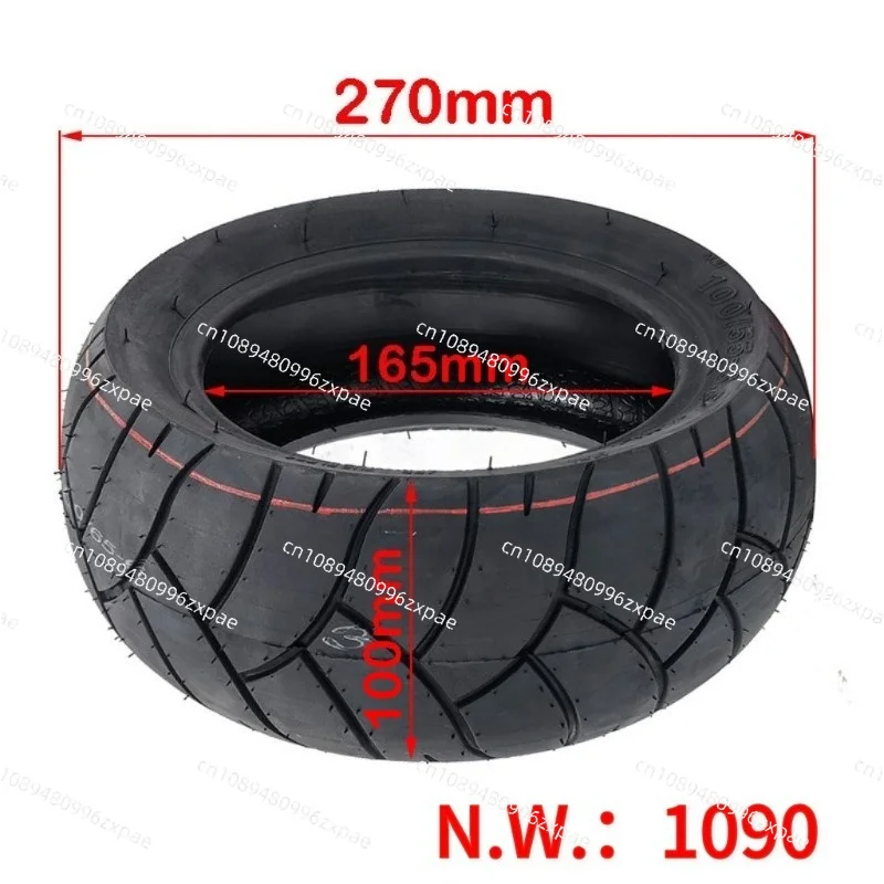 11 Inch Electric Scooter Tubeless Tire 100/55-6.5 Thickened Widened Anti Explosion Tyre