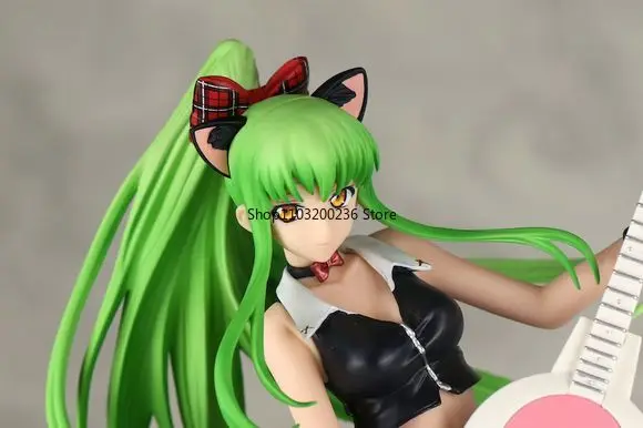 Bandai Original Ichiban Kuji Code Geass Lelouch of The Rebellion C.C. Band Guitar Code BLACK Ver.Action Figure Model Collectible - view 6