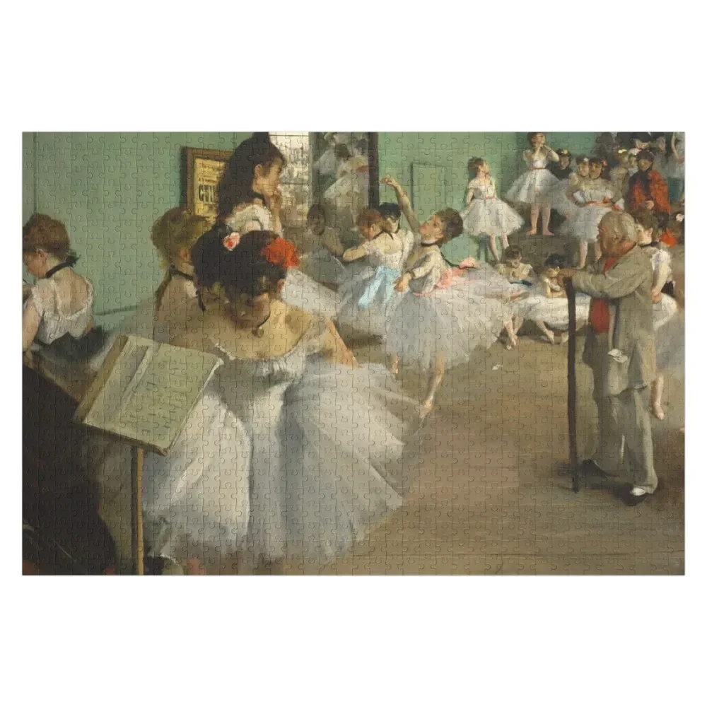 

Edgar Degas. The Dance Class, 1874. Jigsaw Puzzle Toys For Children Adult Wooden Personalised Toys Puzzle