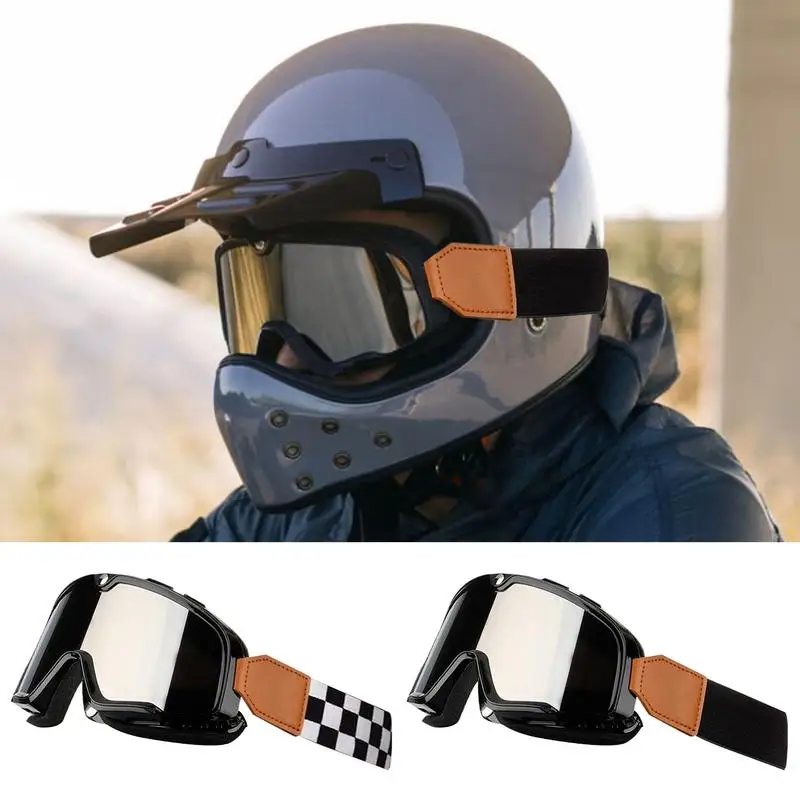 

New Motorcycle Helmet Goggles Motocross Riding Cycling Sunglasses Windproof Anti Sand Off-road Glasses for Men Women Youth