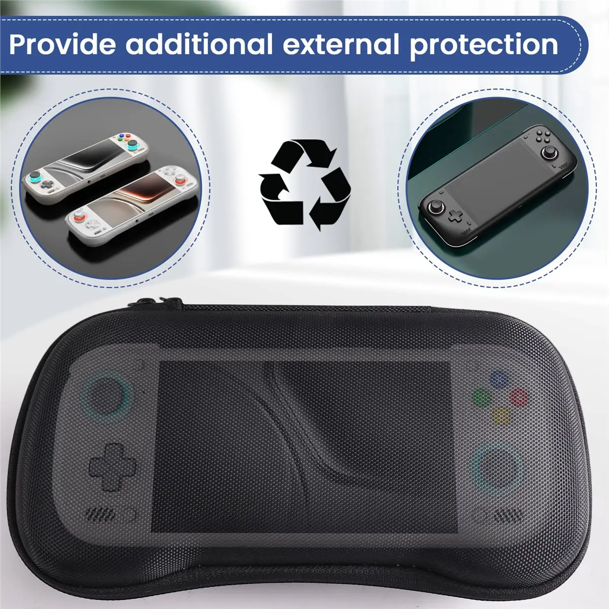 PHONE&GEAR For 3 Handheld Carry Bag Anti-Fall Protective Storage Bag for Odin3 Game Console Accessories