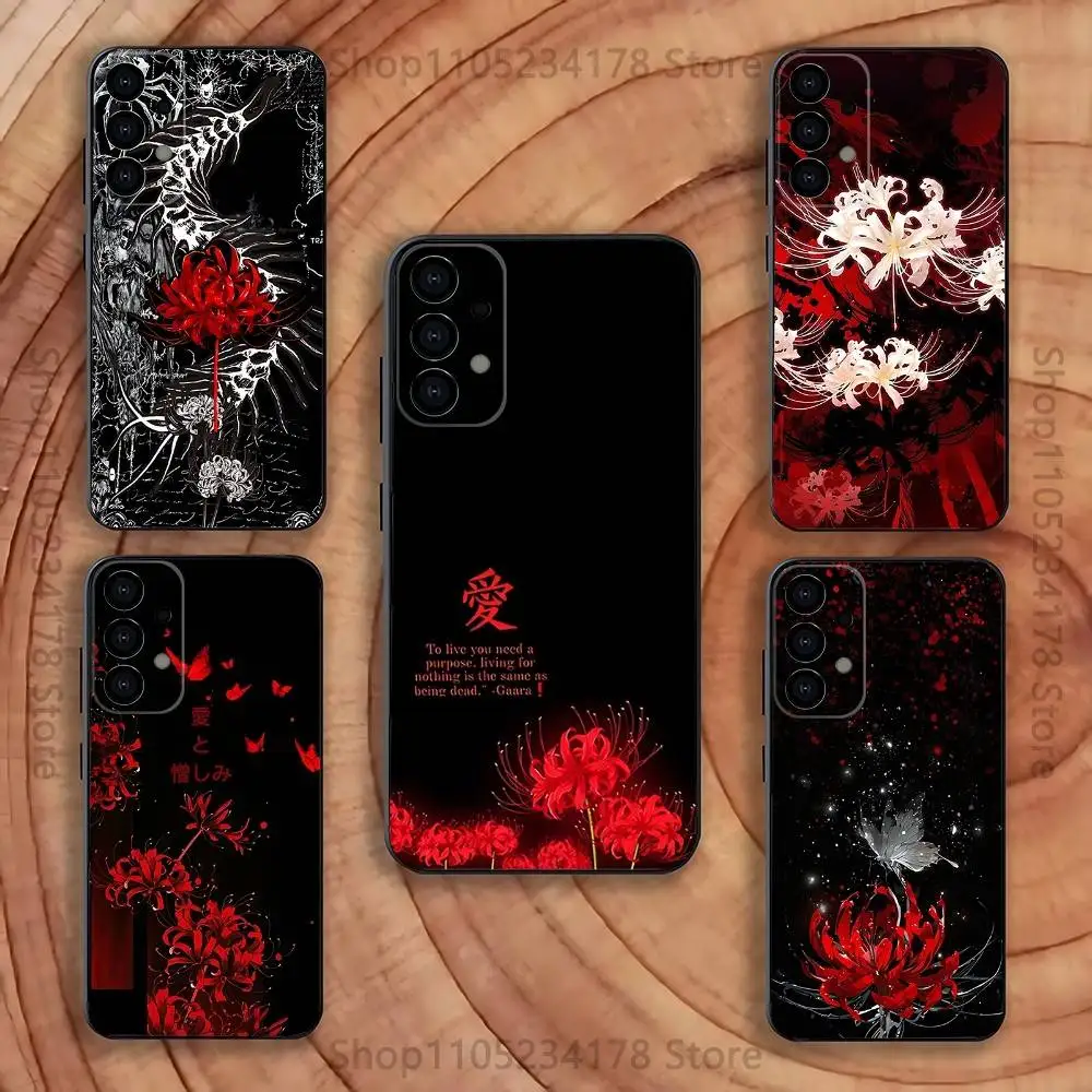 

Ghoul Red Spider Lily Tokyo Case for Samsung Galaxy S21 S25 FE S24 S23 Ultra S20 S9 S22 Plus S10 TPU Cover