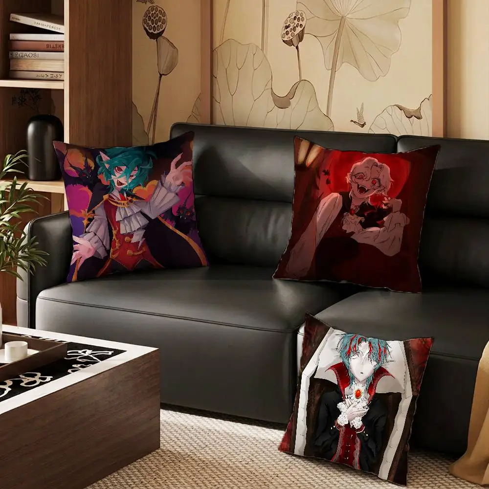S-Scott Smajor Vampires Smp Pillow Case Sofa Living Room Bedroom Headboard Backrest Cushion Square Cushion Nap Time