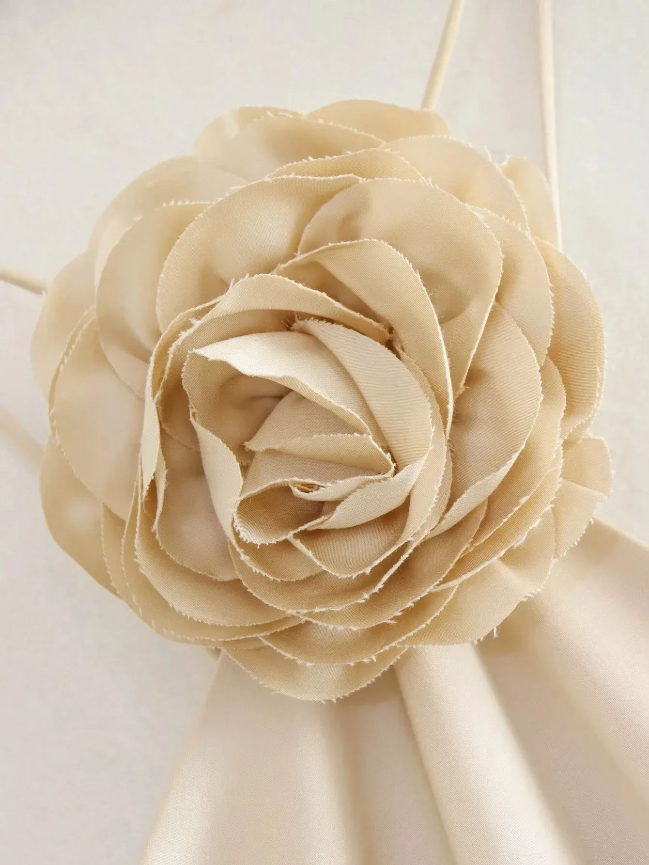 Applique feminino cetim halter vestido primavera verão feminino elegante moda vestido feminino sem costas vestido de noite