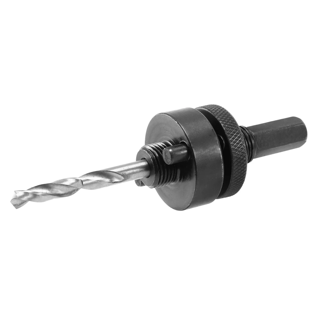 

Набор SHGO-2 для кольцевой пилы с шестигранным хвостовиком 7/16 дюйма, подходит для кольцевой пилы от 1-1/4 дюйма до 6 дюймов, быстросменная сверхмощная оправка из легированной стали