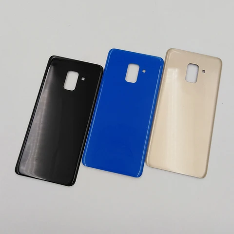 Для SAMSUNG Galaxy A8 2018 A530 A530F A8 + A8 Plus A730 A730F задняя крышка батарейного отсека задняя крышка Корпус Ремонт Запасные части