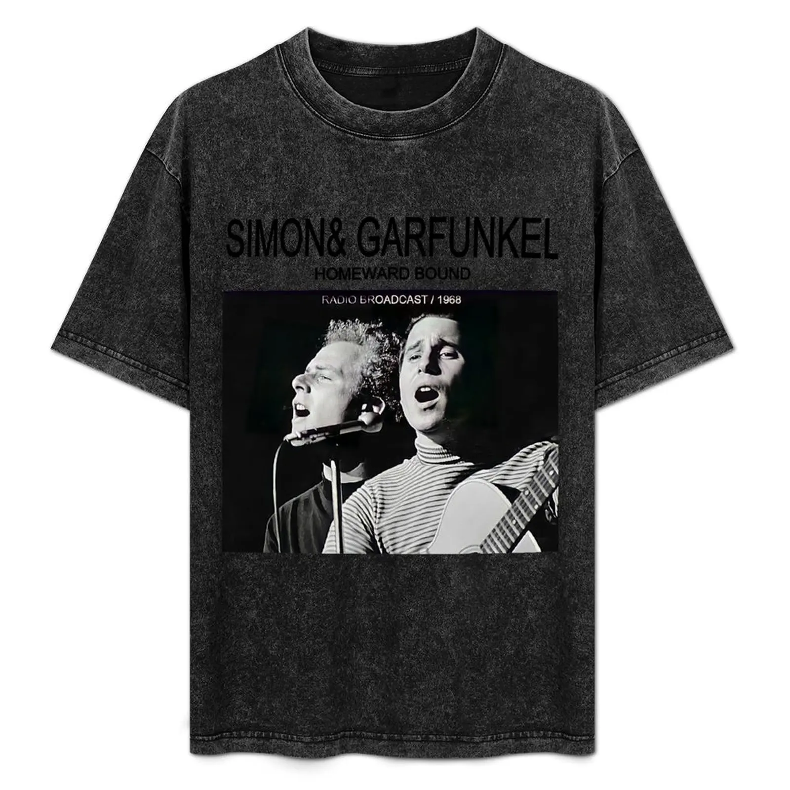 

Simon And Garfunkel T-Shirt Abstract Pattern Print Top