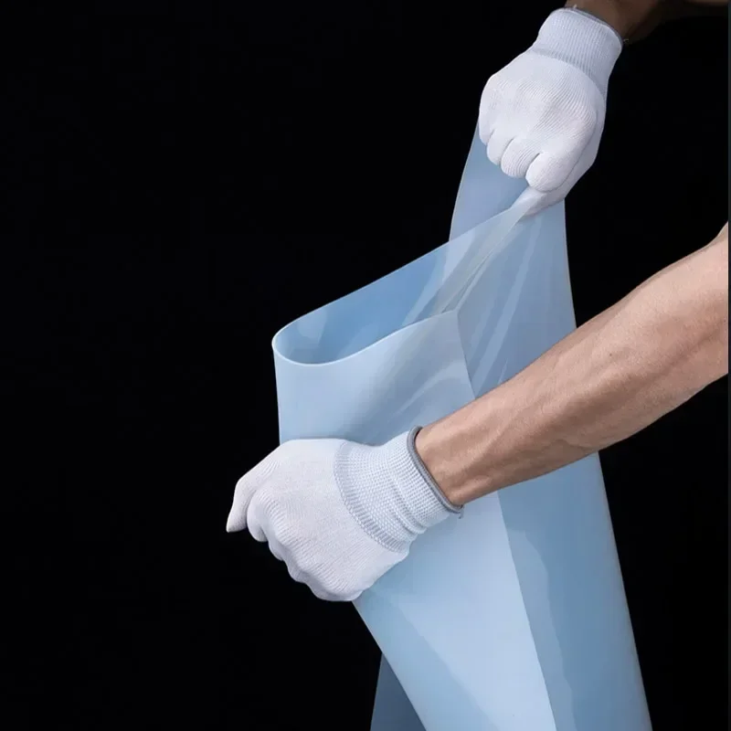 Translucent Silicone Rubber Sheet Clear Silicone Sheet Flat Mat High Temperature Resistance Thick 0.5/1/1.5/2/3/4/5mm