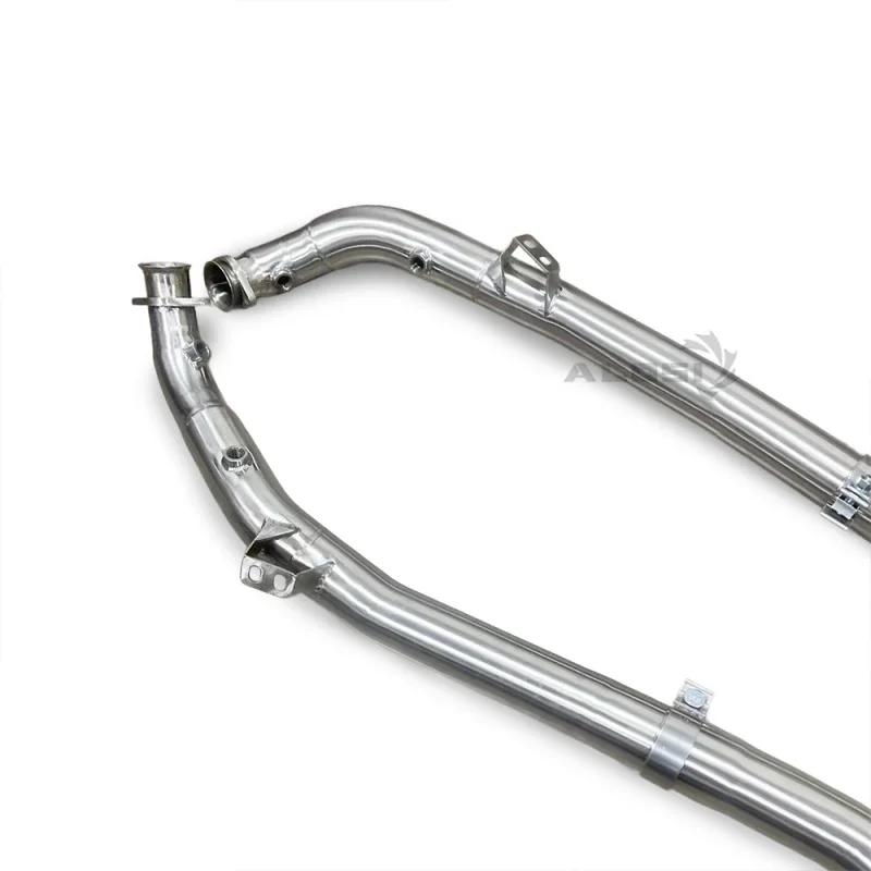 High Performance Stainless Steel Downpipe-E63 6.2CC W212 2007-2014 Exhaust System Power Upgrade