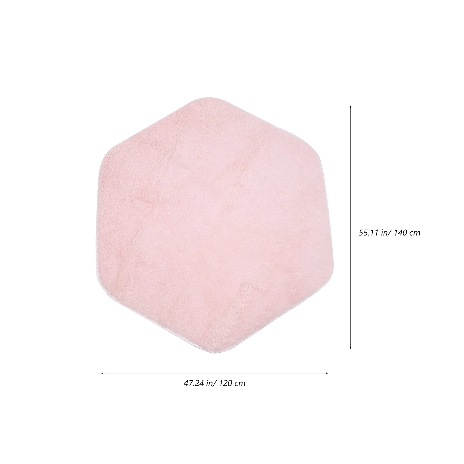 Play Tent Rug Hexagon Soft Carpet Perfect for Nursery Playhouse Cushion Room Mat Play Tent Rug