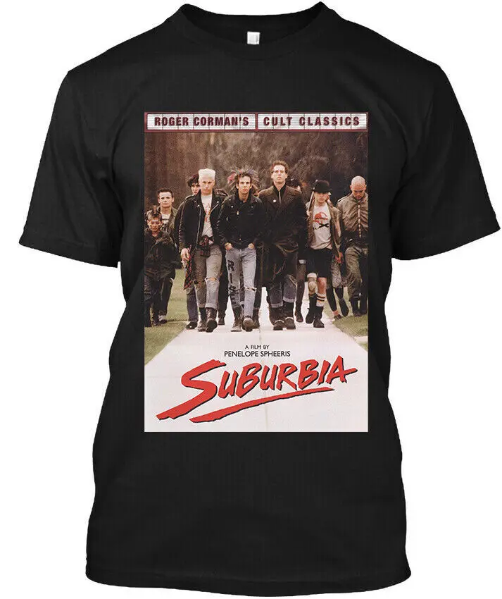 Suburbia American Drama Movie 1984 Vintage T-Shirt S-4XL High Quality 100%Cotton Short Sleeve