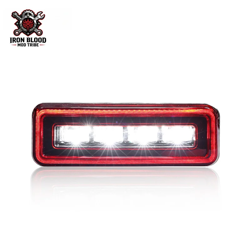 Suitable for 2020-2025 Land Rover Defender Modified LED Lens Driving Steering Reverse Warning Light