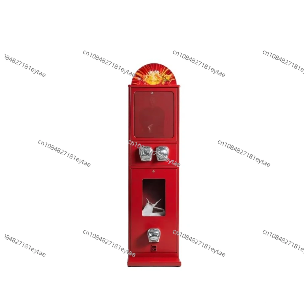 A multi-functional vending machine that combines capsules and tattoo stickers