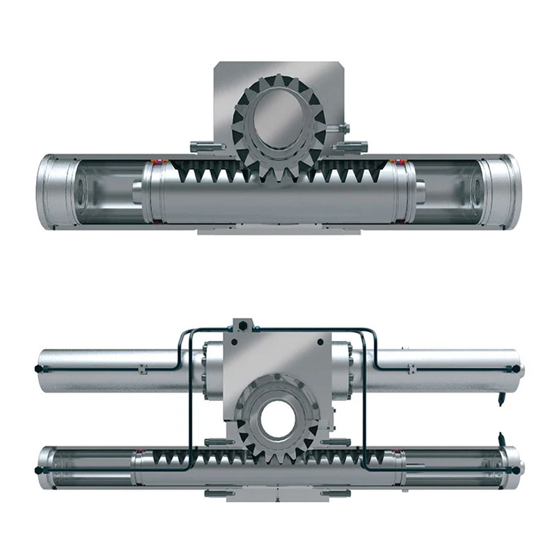 double acting rotary hydraulic oil cylinder