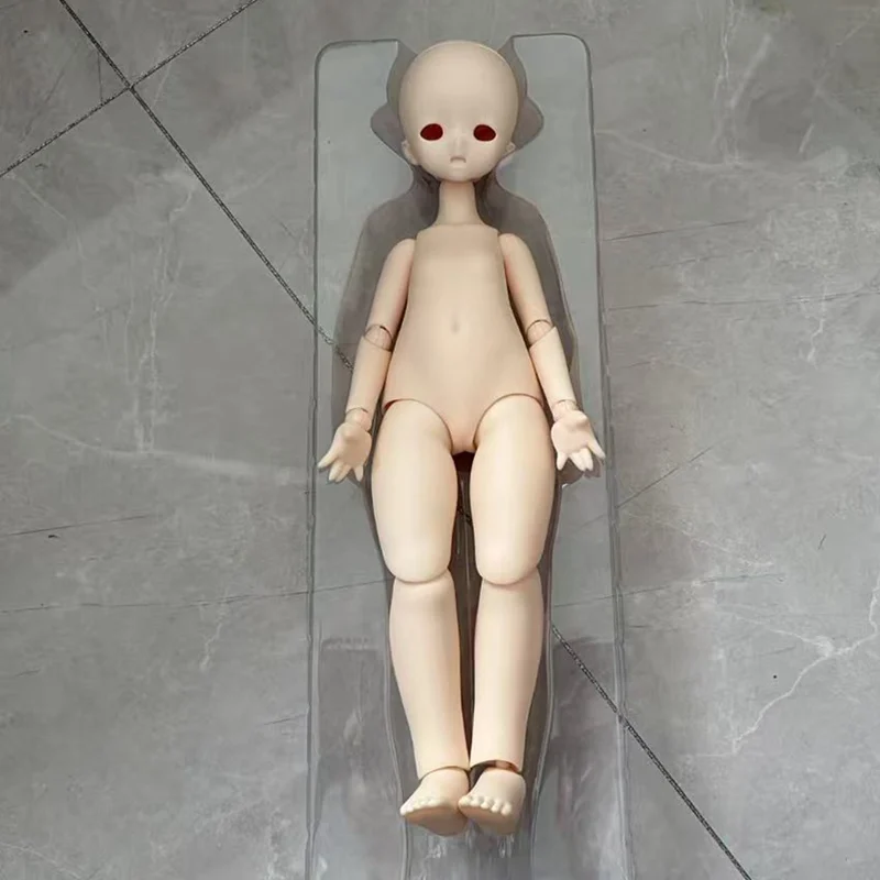 2.0 Original 1/4 Imomodoll Amber Doll's Head Soft PVC Material White/Tan Skin Body Girl Diy Dress Up Toy Gifts