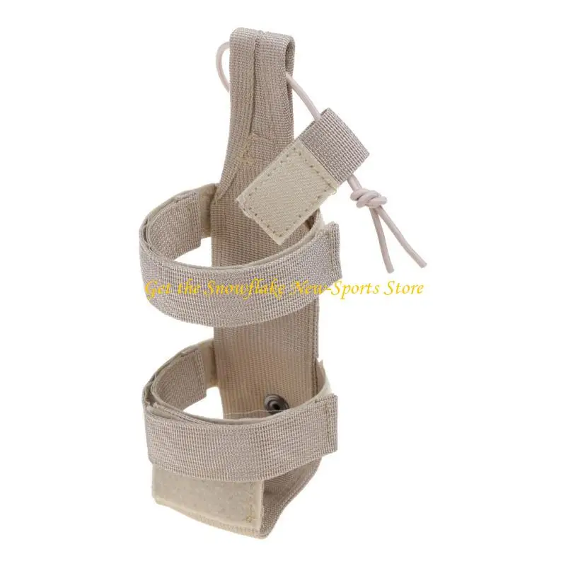 E56D Water Bottle Holder Bag Nylon Tactic Water Bottle Water Bottle for Climbing Hiking Travelling